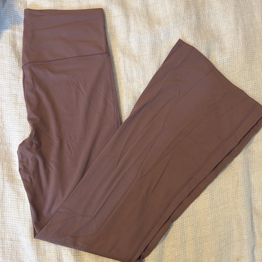 All in motion brown flare leggings